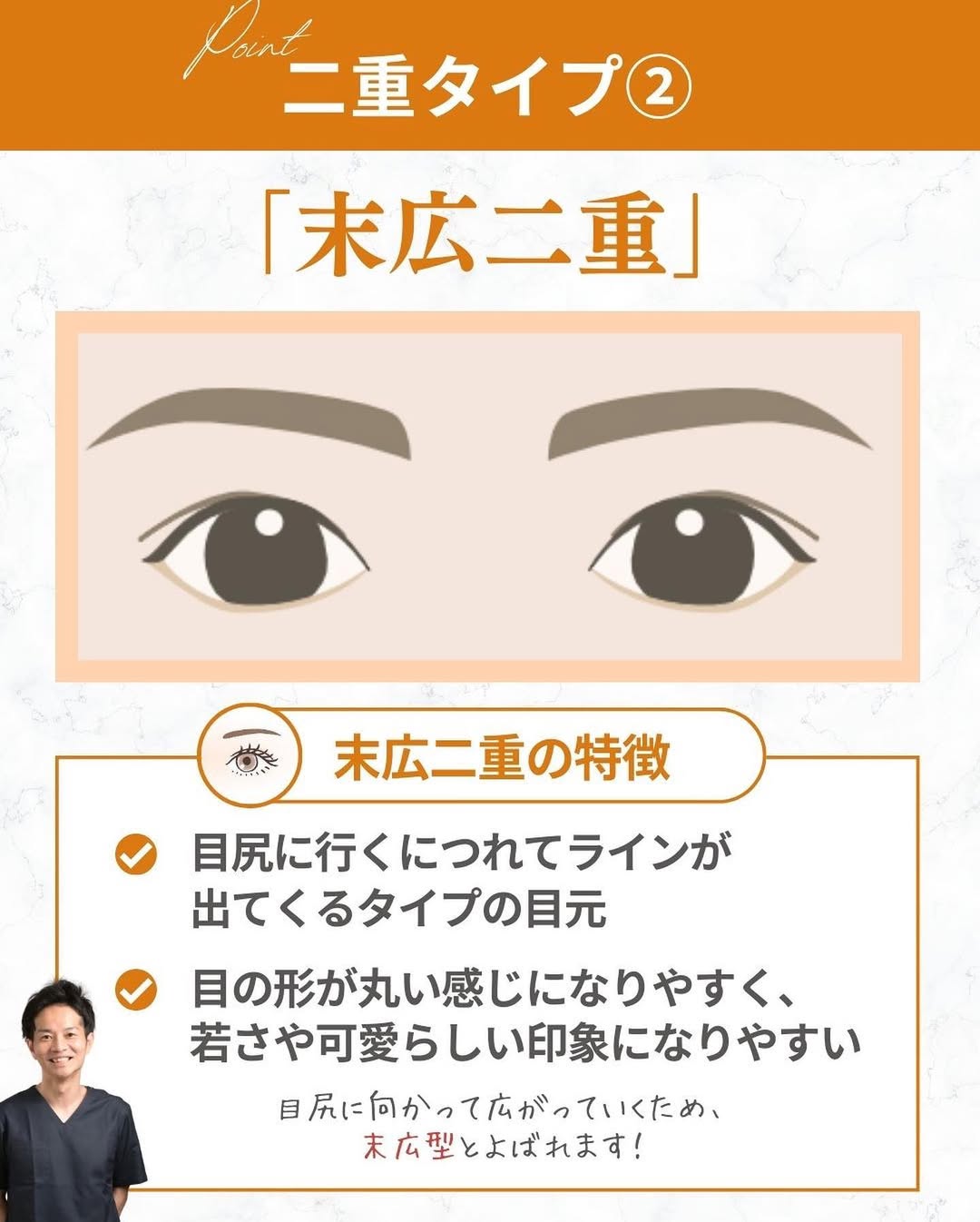 末広二重